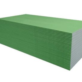 Gipszkarton zöld (1,2mx2m=2,4m2)   12 mm vastag