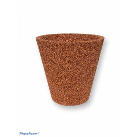 Veronai Vörös Márványkaspó V2 ø29x28cm, kerek