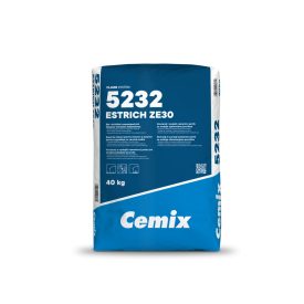Cemix ZE30 kül-beltéri Estrich beton 40 kg/zsák